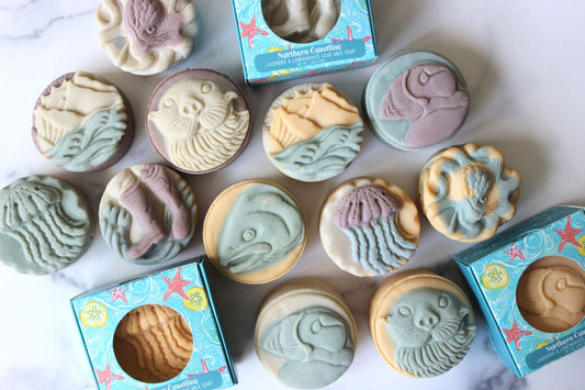 Alaskan Seaside Northern Coastline soap by Northern Glow Soap and Skincare.
