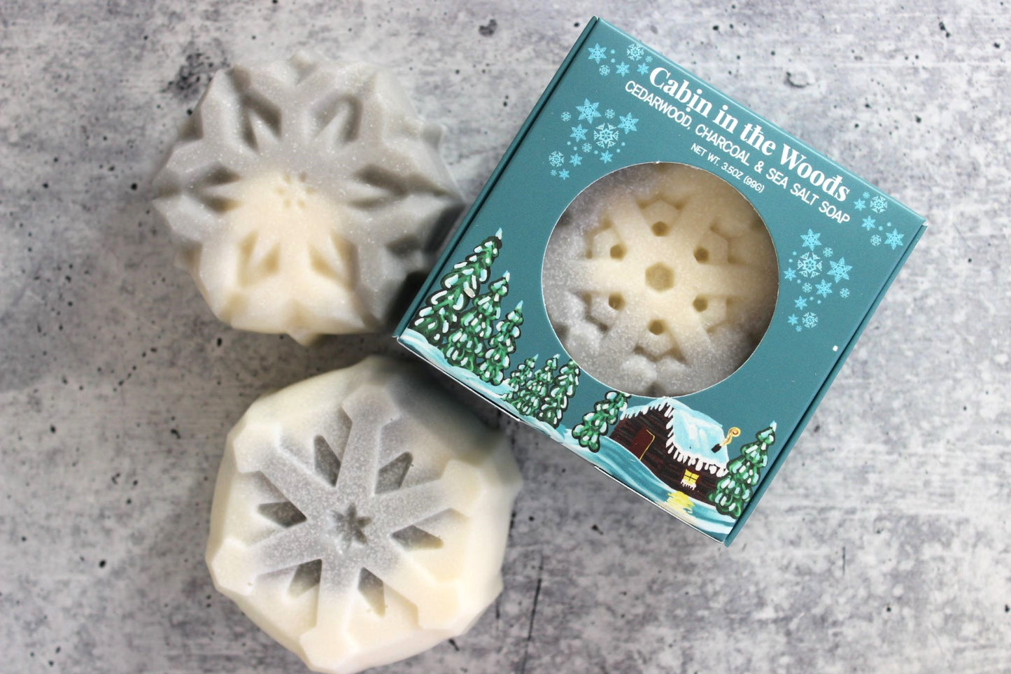 Coconut Oil and Sea Salt Soap | Snowflake Soaps