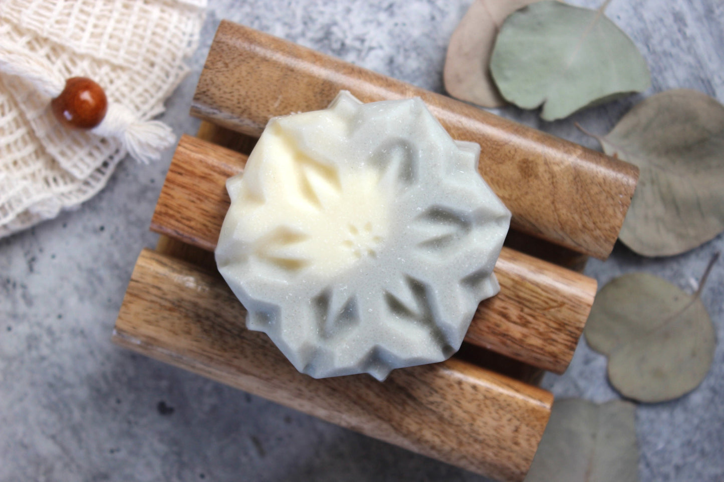 Coconut Oil and Sea Salt Soap | Snowflake Soaps