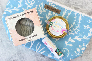 Mother's Day Gift Sets include a natural soap, salve and lip tint.
